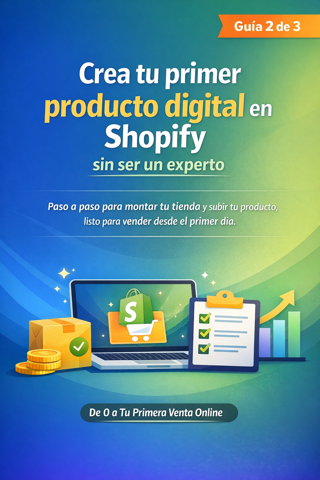 Crea tu primer producto digital en Shopify sin ser un experto